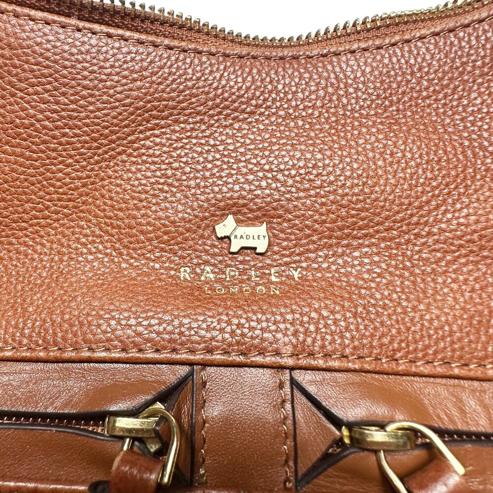 Radley London | Women | Postman’s Park Chestnut Brown Leather Hobo Handbag | OS - Picture 10 of 16